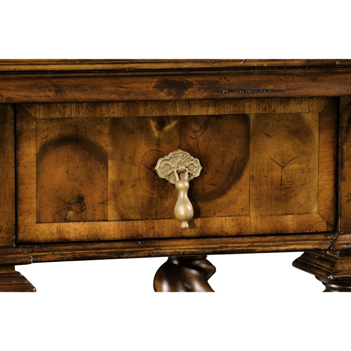 William & Mary Walnut & Oyster Secrétaire Cabinet 