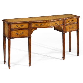 Large leather console