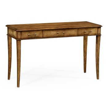 Satinwood parquet console