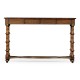 Églomisé & walnut console
