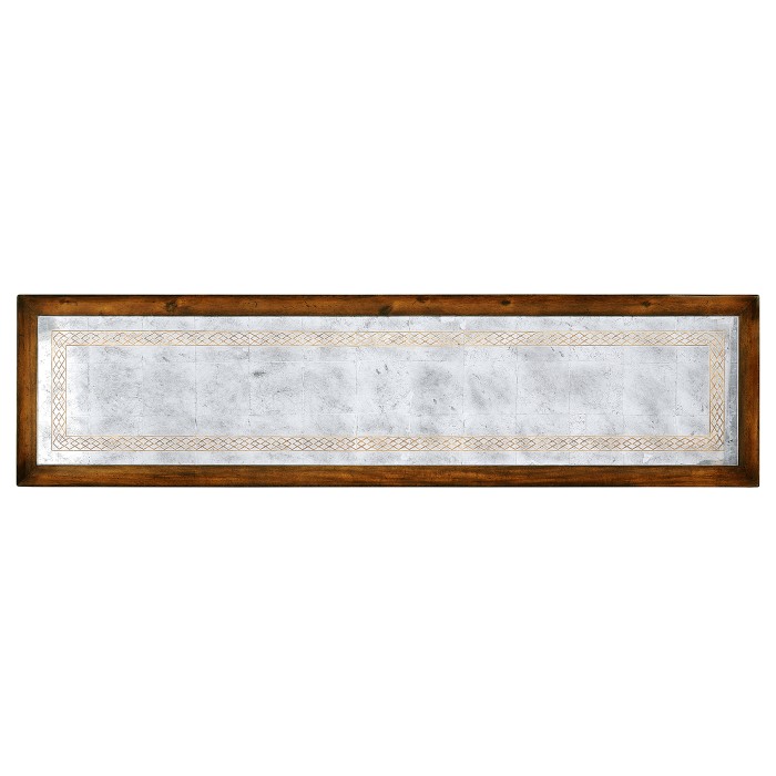 Églomisé & walnut console