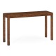Leather console