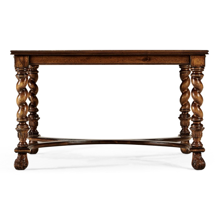 Square Oyster Coffee Table with Slides