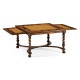 Square Oyster Coffee Table with Slides