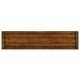 Planked walnut double sideboard