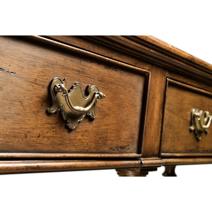 Planked walnut double sideboard