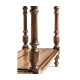 Planked walnut double sideboard