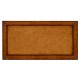 Leather & walnut games table