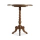 Églomisé & Walnut Round Wine Table