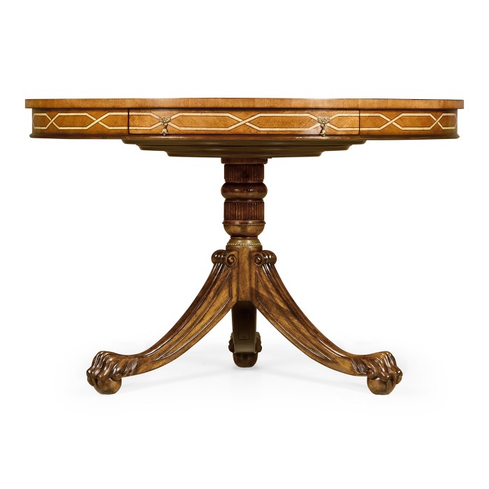 Ball & Claw Centre Table (Satinwood)