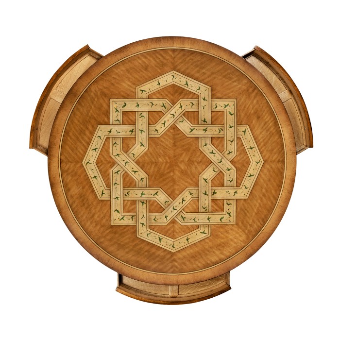 Ball & Claw Centre Table (Satinwood)