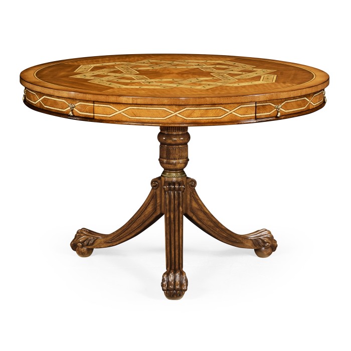 Ball & Claw Centre Table (Satinwood)