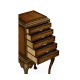 Walnut Silverware Collectors Cabinet