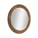 Circular stepped surround mirror (Small plain glass)