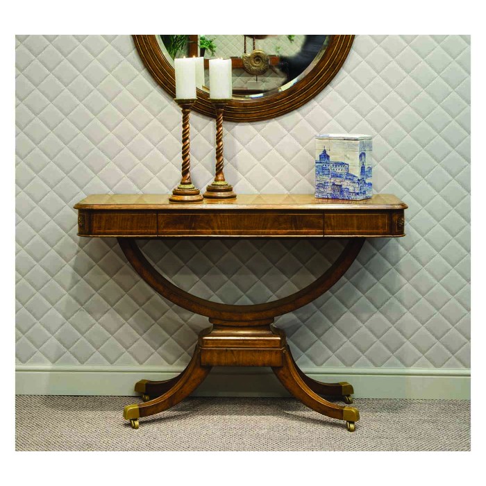 Circular stepped surround mirror (Small plain glass)