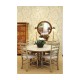 Circular stepped surround mirror (Small plain glass)