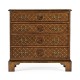 Windsor Floral Marquetry & Parquetry Small Chest of Drawers