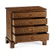 Windsor Floral Marquetry & Parquetry Small Chest of Drawers