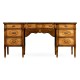 Sheraton satinwood pedesta Desk