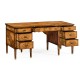 Sheraton satinwood pedesta Desk