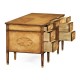 Sheraton satinwood pedesta Desk
