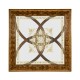 Square Oyster & Églomisé Coffee Table (52