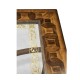 Square Oyster & Églomisé Coffee Table (52