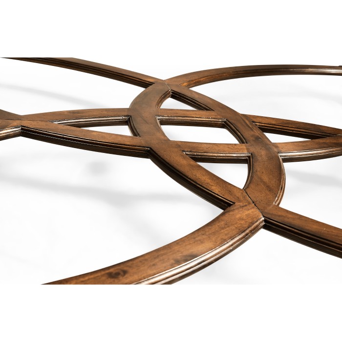 Square Oyster & Églomisé Coffee Table (52