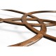 Square Oyster & Églomisé Coffee Table (52