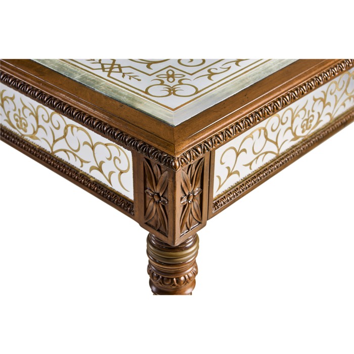 Églomisé library table