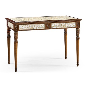 Églomisé library table