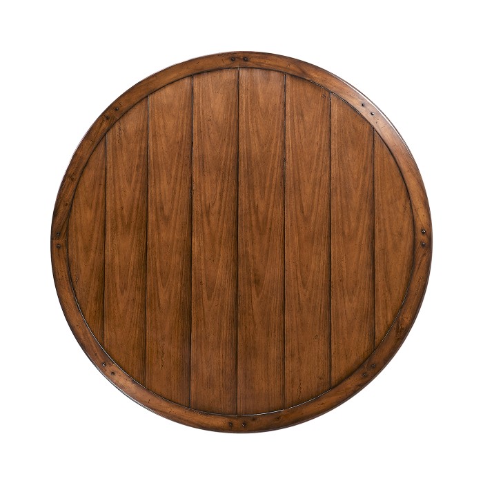 French Round Country Dining Table 60