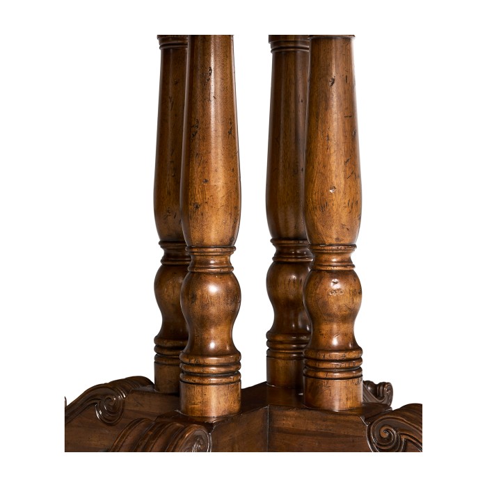 French Round Country Dining Table 60