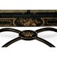 Black Painted Drinks Cabinet