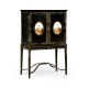 Black Painted Drinks Cabinet