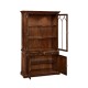 George III Gothic Mahogany Glazed Cabinet