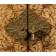 Light Walnut & Seaweed Escritoire Cabinet