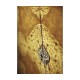 Light Walnut & Seaweed Escritoire Cabinet