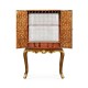 Red Chinoiserie Drinks Cabinet