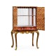 Red Chinoiserie Drinks Cabinet
