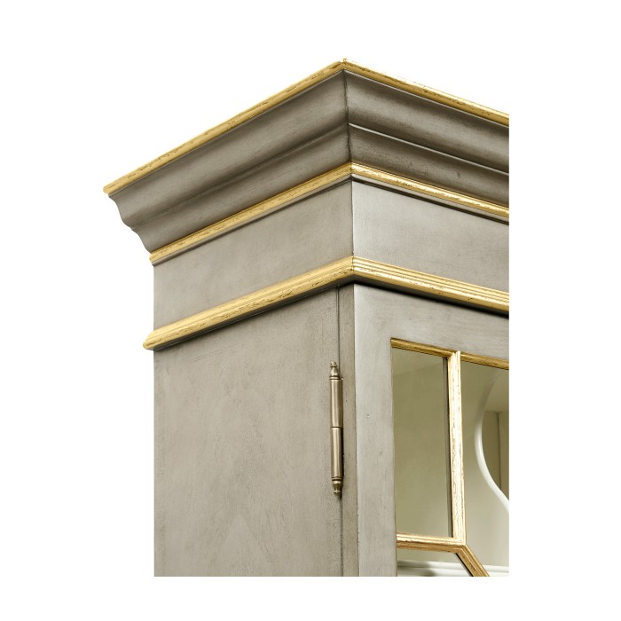Buckingham Georgian Grey & Gilded Secretary