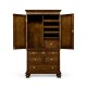 Walnut gentleman's wardrobe