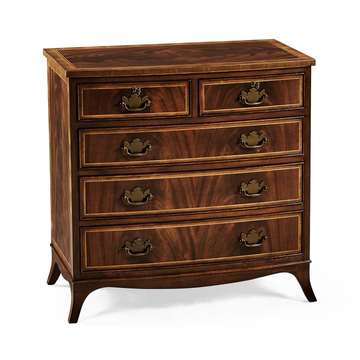 Buckingham Mahogany Bedside Chest of Drawers