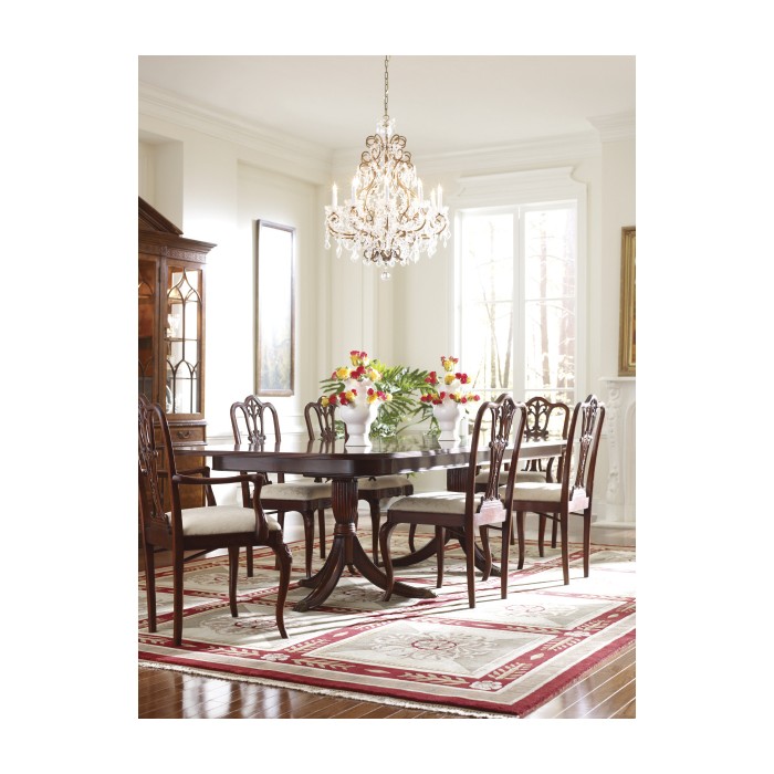 Regency Mahogany Extending Dining Table 76