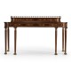 Buffet or Serving Table with Brass Gallery (Mahogany)