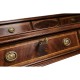 Buffet or Serving Table with Brass Gallery (Mahogany)