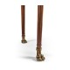 Buffet or Serving Table with Brass Gallery (Mahogany)