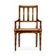 Late regency style caned chair (Arm)