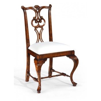 Pierced Back Side Chair