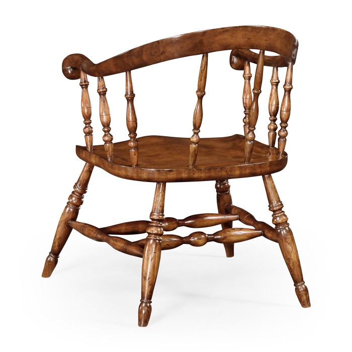 Bow back windsor country chair (Arm)